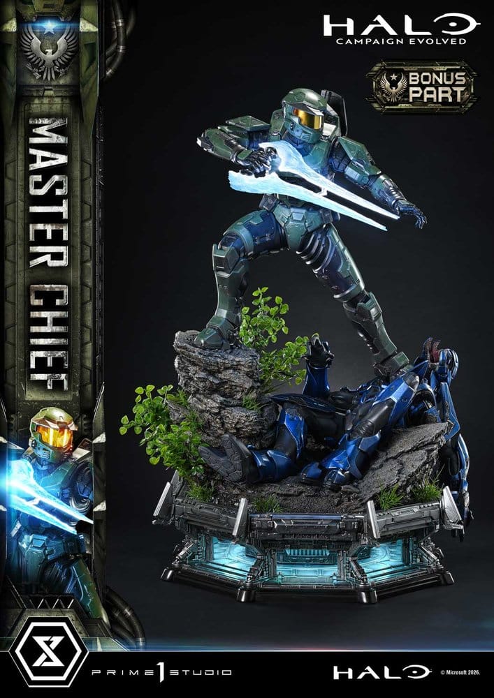 Halo Ultimate Premium Masterline Series Statue 1/4 Campaign Evolved Master Chief Bonus Version 78 cm - Preorder - ETA: 25.07.2028