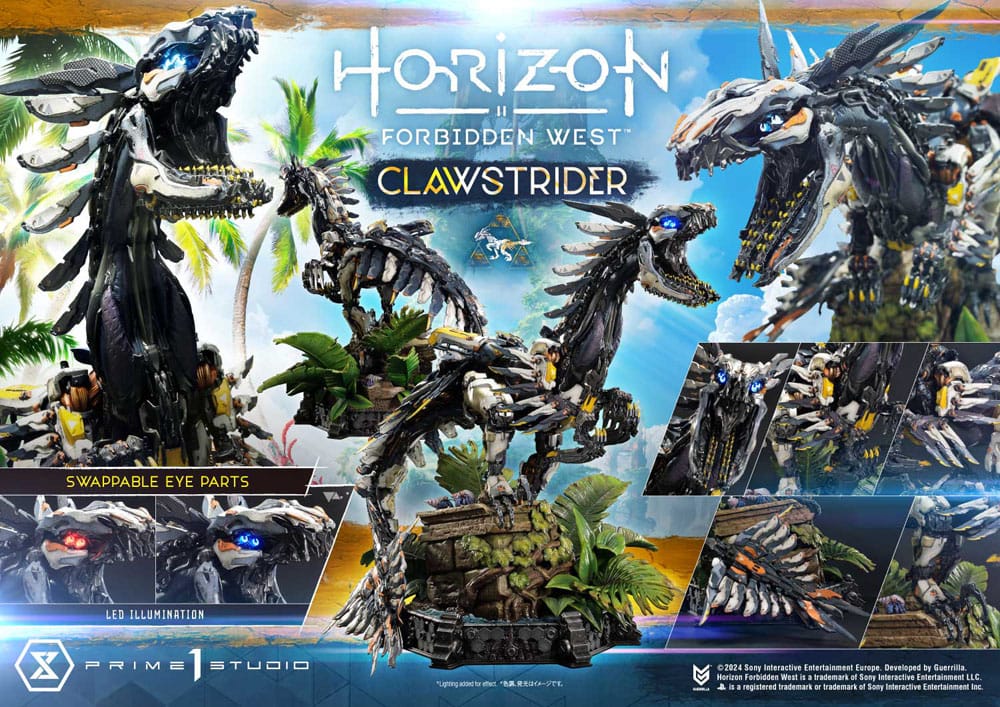 Horizon Forbidden West Ultimate Premium Masterline Series Statue 1/4 Clawstrider Bonus Version 68 cm - Preorder - ETA: 18.09.2026