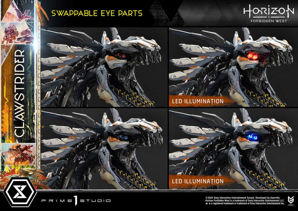 Horizon Forbidden West Ultimate Premium Masterline Series Statue 1/4 Clawstrider Bonus Version 68 cm - Preorder - ETA: 18.09.2026
