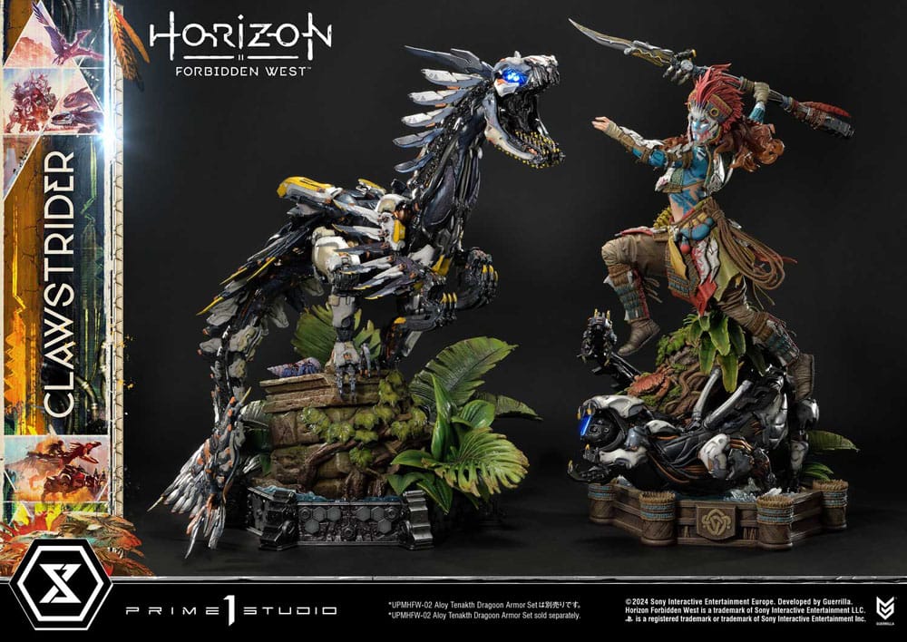 Horizon Forbidden West Ultimate Premium Masterline Series Statue 1/4 Clawstrider Bonus Version 68 cm - Preorder - ETA: 18.09.2026