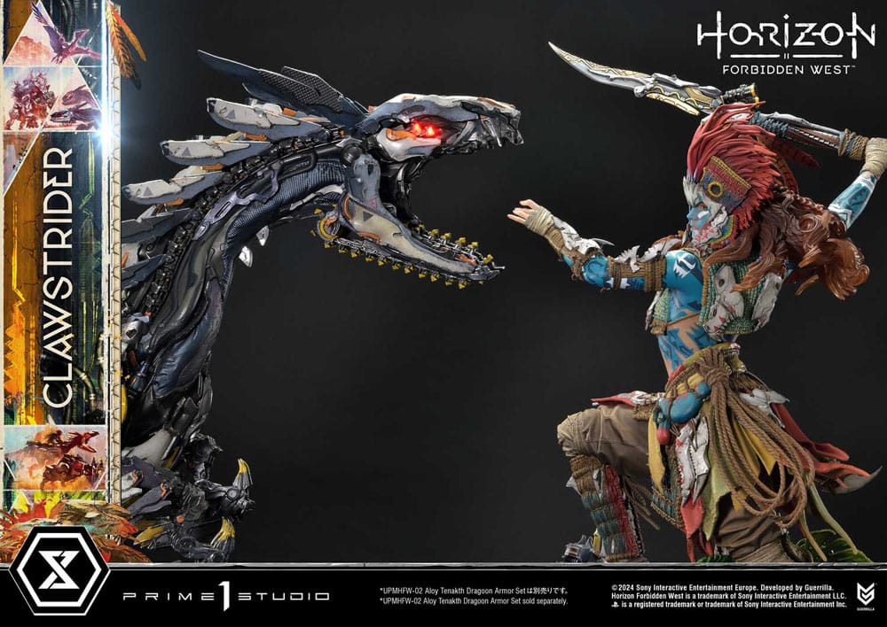 Horizon Forbidden West Ultimate Premium Masterline Series Statue 1/4 Clawstrider Bonus Version 68 cm - Preorder - ETA: 18.09.2026