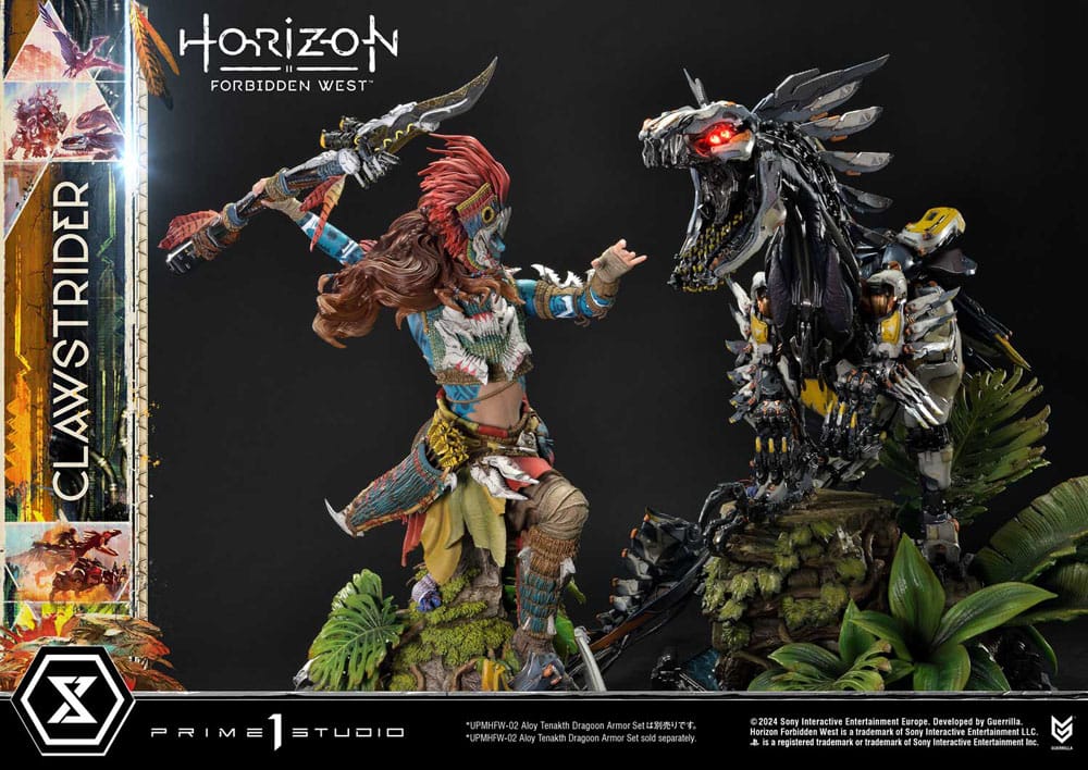 Horizon Forbidden West Ultimate Premium Masterline Series Statue 1/4 Clawstrider Bonus Version 68 cm - Preorder - ETA: 18.09.2026