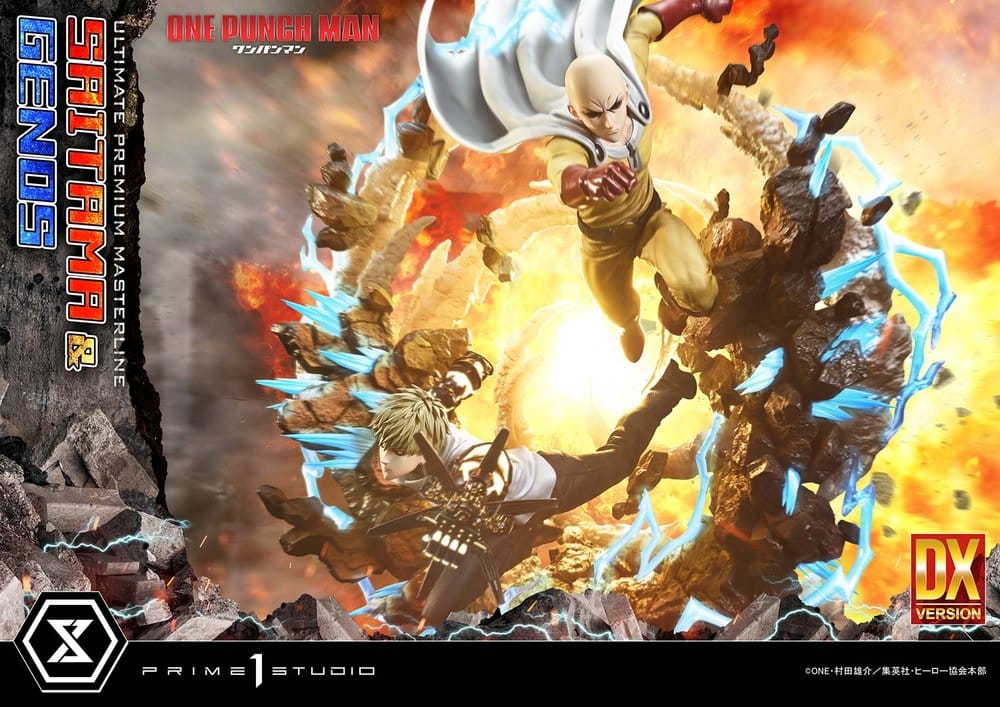 One-Punch Man Ultimate Premium Masterline Series Statue 1/4 Saitama & Genos Deluxe Version 73 cm  - Preorder - ETA: 27.12.2027