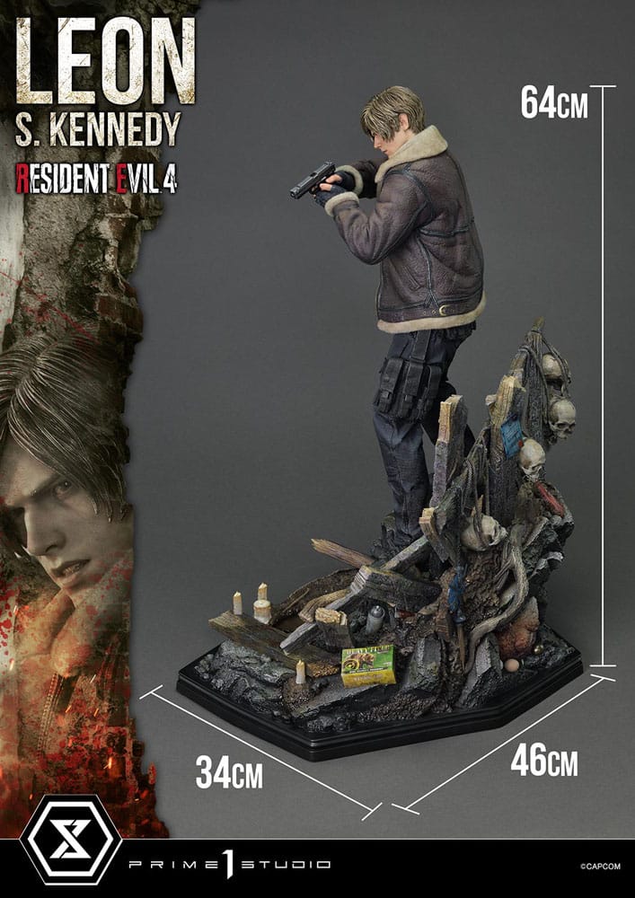 Resident Evil 4 Ultimate Premium Masterline Series Statue 1/4 Leon S. Kennedy 64 cm                - Preorder - ETA: 25.10.2026