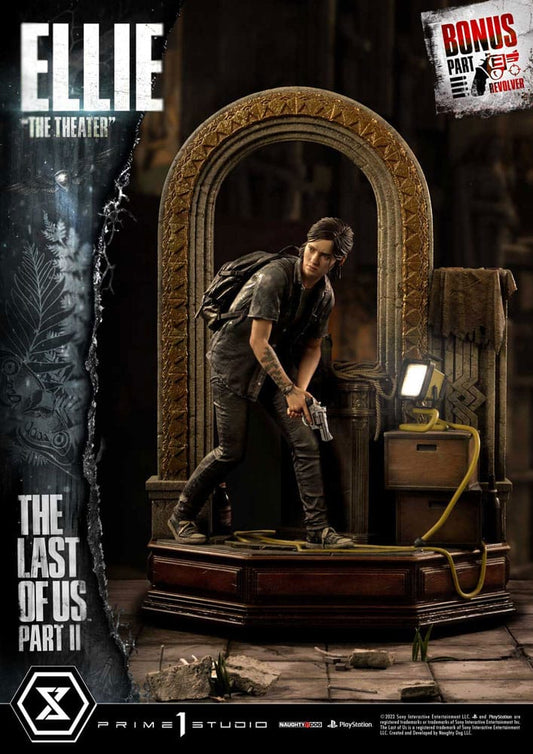 The Last of Us Part II Ultimate Premium Masterline Series Statue 1/4 Ellie "The Theater" Bonus Version 58 cm - Versand: 5-7 Tage nach Bestellung