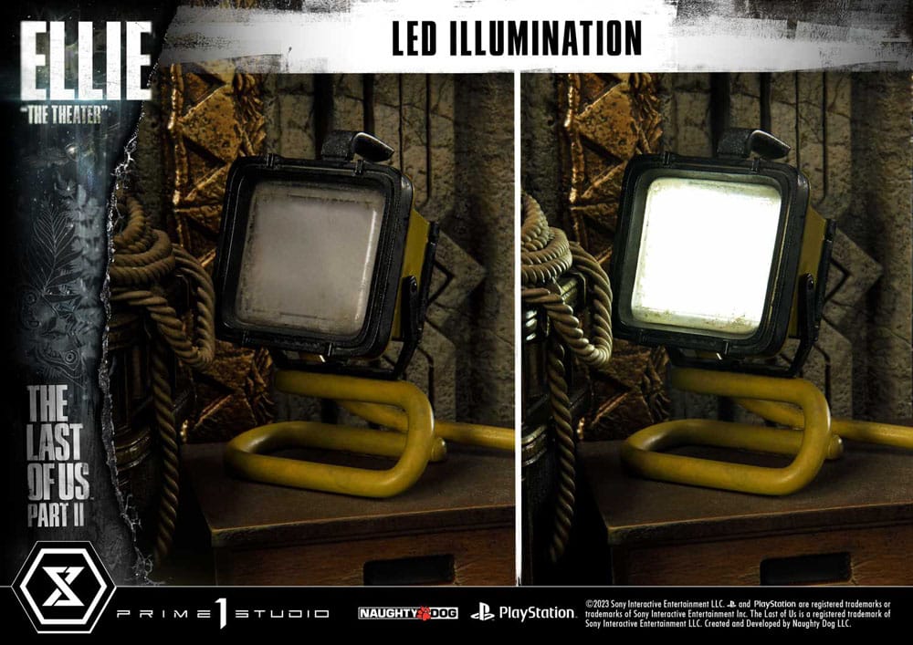 The Last of Us Part II Ultimate Premium Masterline Series Statue 1/4 Ellie "The Theater" Bonus Version 58 cm - Versand: 5-7 Tage nach Bestellung