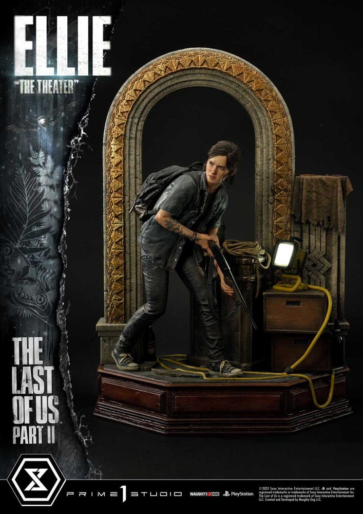The Last of Us Part II Ultimate Premium Masterline Series Statue 1/4 Ellie "The Theater" Bonus Version 58 cm - Versand: 5-7 Tage nach Bestellung