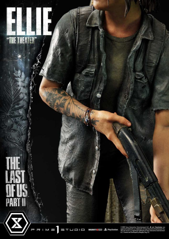 The Last of Us Part II Ultimate Premium Masterline Series Statue 1/4 Ellie "The Theater" Bonus Version 58 cm - Versand: 5-7 Tage nach Bestellung