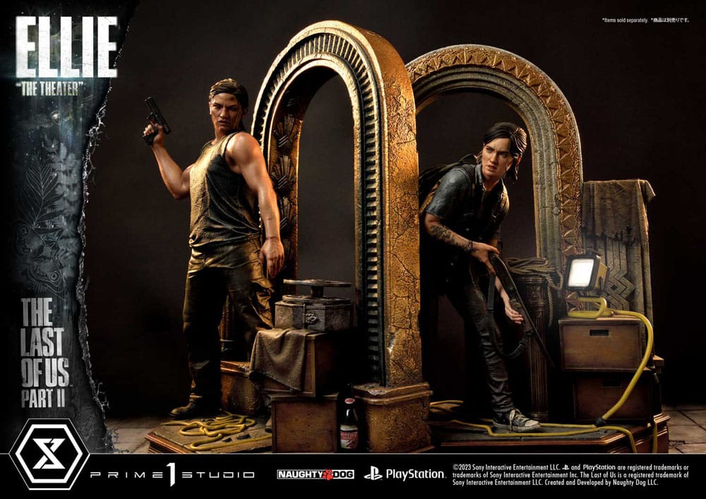 The Last of Us Part II Ultimate Premium Masterline Series Statue 1/4 Ellie "The Theater" Bonus Version 58 cm - Versand: 5-7 Tage nach Bestellung