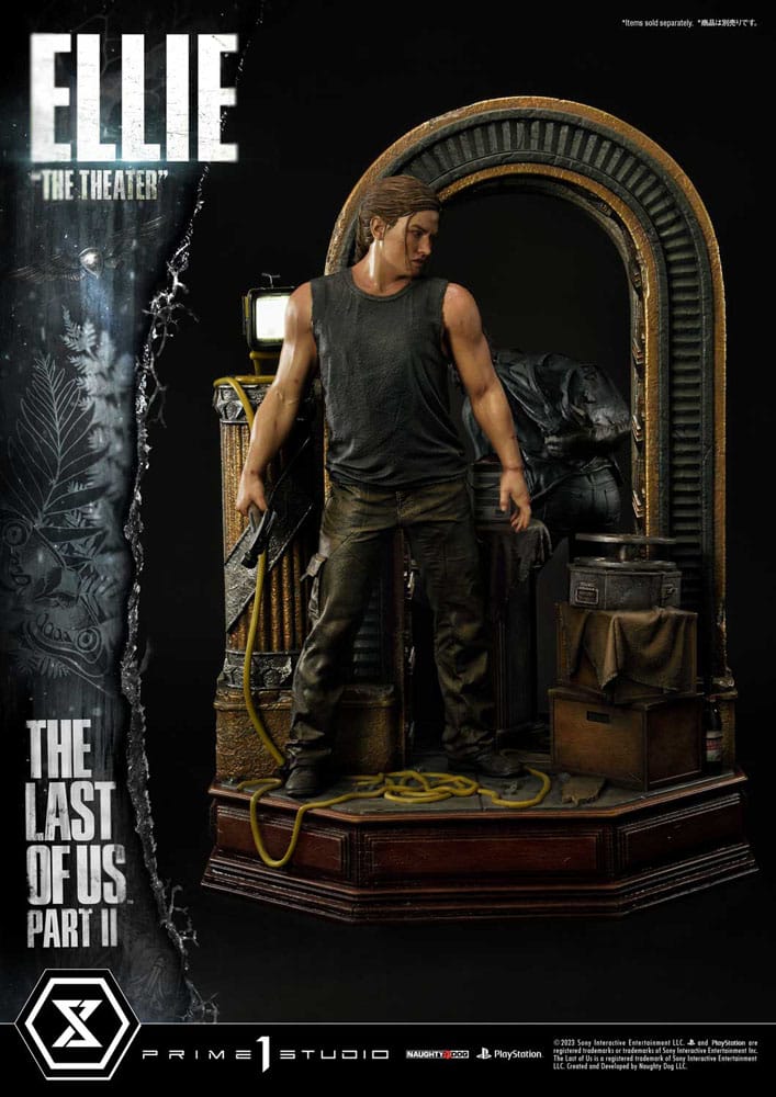 The Last of Us Part II Ultimate Premium Masterline Series Statue 1/4 Ellie "The Theater" Bonus Version 58 cm - Versand: 5-7 Tage nach Bestellung