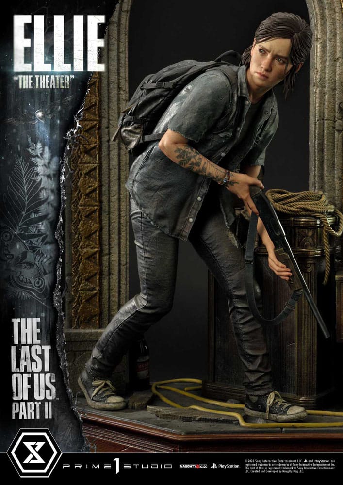 The Last of Us Part II Ultimate Premium Masterline Series Statue 1/4 Ellie "The Theater" Bonus Version 58 cm - Versand: 5-7 Tage nach Bestellung