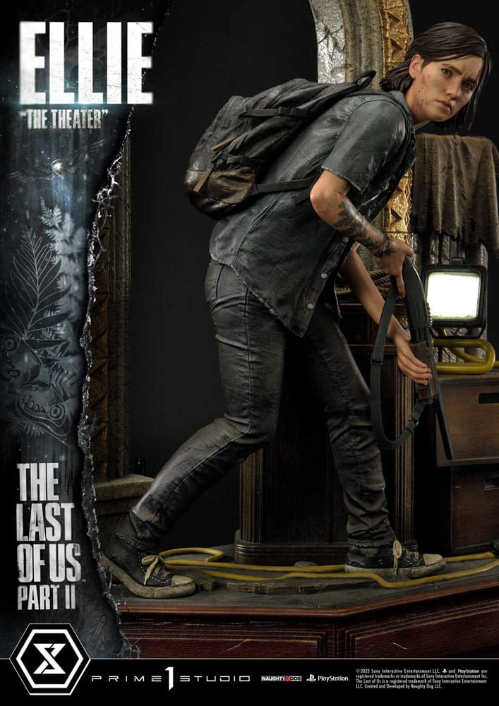 The Last of Us Part II Ultimate Premium Masterline Series Statue 1/4 Ellie "The Theater" Bonus Version 58 cm - Versand: 5-7 Tage nach Bestellung