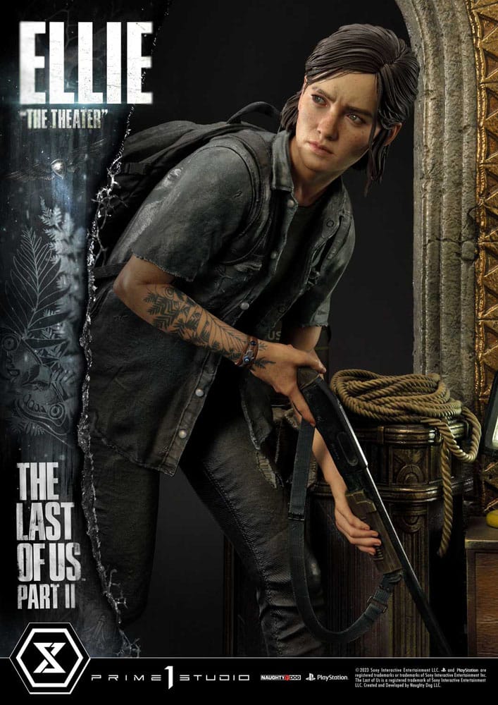 The Last of Us Part II Ultimate Premium Masterline Series Statue 1/4 Ellie "The Theater" Bonus Version 58 cm - Versand: 5-7 Tage nach Bestellung