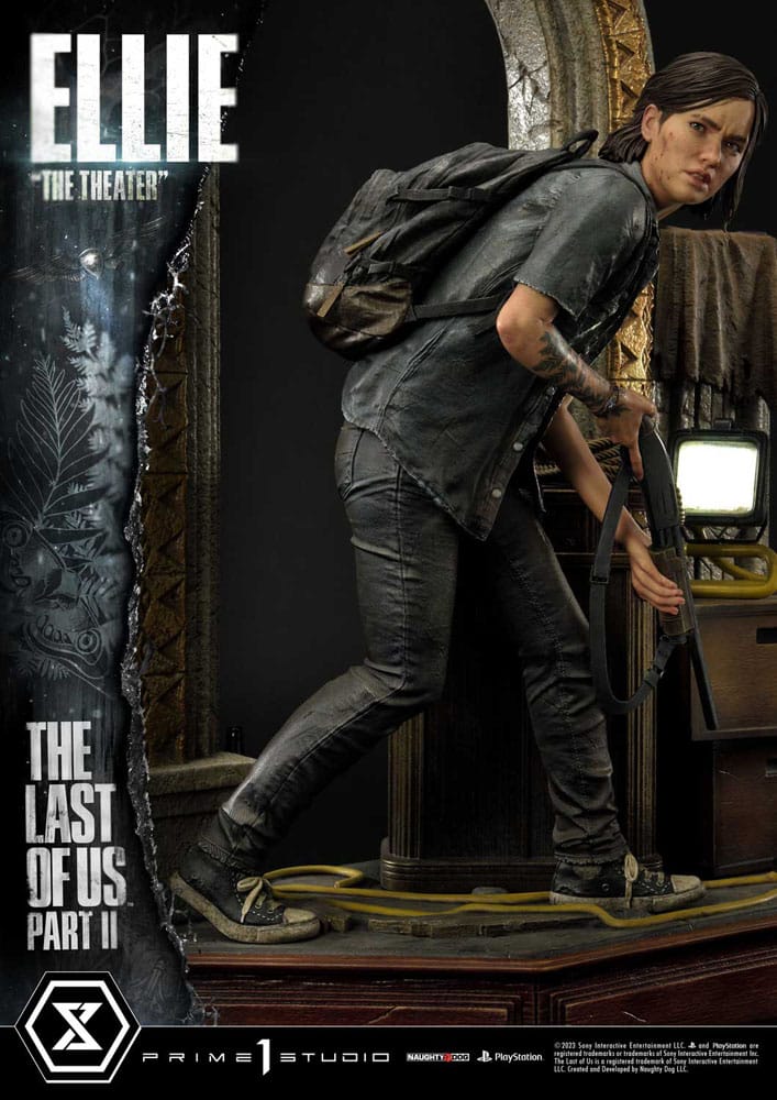 The Last of Us Part II Ultimate Premium Masterline Series Statue 1/4 Ellie "The Theater" Bonus Version 58 cm - Versand: 5-7 Tage nach Bestellung