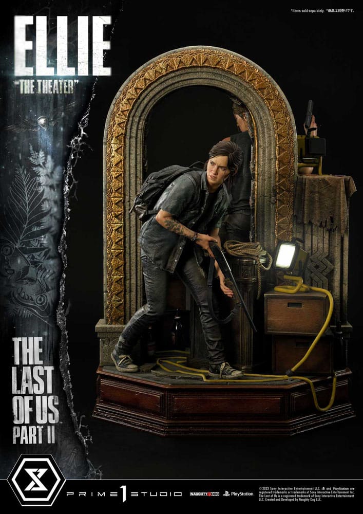 The Last of Us Part II Ultimate Premium Masterline Series Statue 1/4 Ellie "The Theater" Bonus Version 58 cm - Versand: 5-7 Tage nach Bestellung