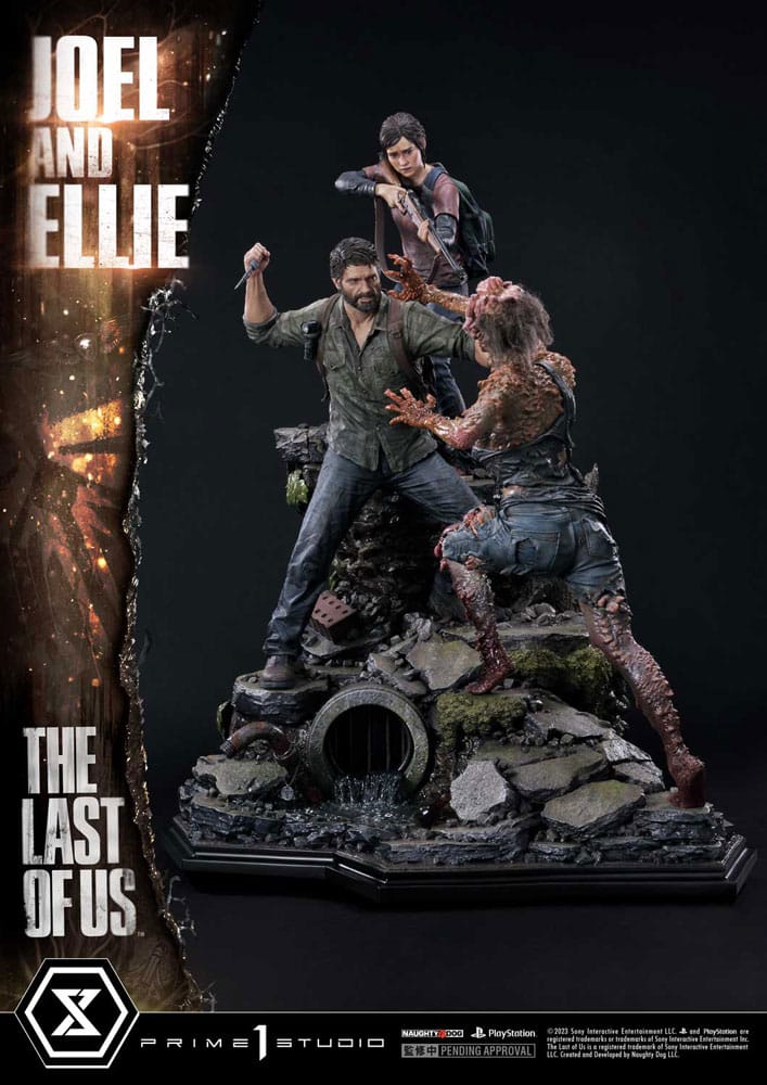 The Last of Us Part I Ultimate Premium Masterline Series Statue 1/4 Joel & Ellie (The Last of Us Part I) 73 cm - Versand: 7 Tage nach Bestellung