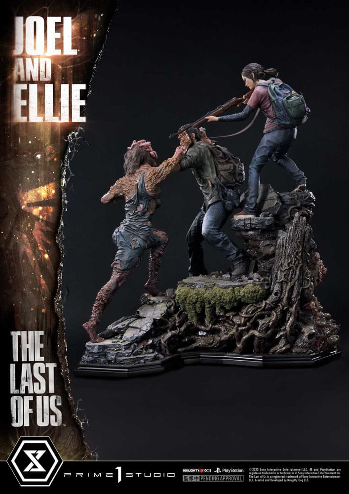 The Last of Us Part I Ultimate Premium Masterline Series Statue 1/4 Joel & Ellie (The Last of Us Part I) 73 cm - Versand: 7 Tage nach Bestellung