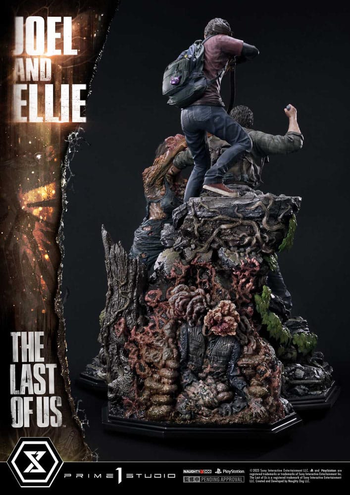 The Last of Us Part I Ultimate Premium Masterline Series Statue 1/4 Joel & Ellie (The Last of Us Part I) 73 cm - Versand: 7 Tage nach Bestellung