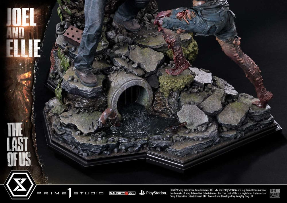 The Last of Us Part I Ultimate Premium Masterline Series Statue 1/4 Joel & Ellie (The Last of Us Part I) 73 cm - Versand: 7 Tage nach Bestellung