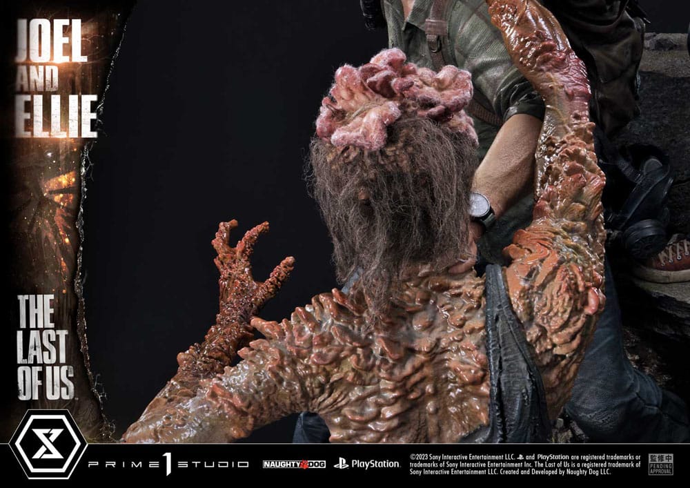 The Last of Us Part I Ultimate Premium Masterline Series Statue 1/4 Joel & Ellie (The Last of Us Part I) 73 cm - Versand: 7 Tage nach Bestellung
