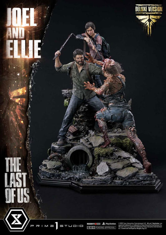 The Last of Us Part I Ultimate Premium Masterline Series Statue Joel & Ellie Deluxe Version (The Last of Us Part I) 73 cm - Preorder - ETA: 20.01.2026