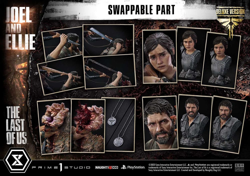 The Last of Us Part I Ultimate Premium Masterline Series Statue Joel & Ellie Deluxe Version (The Last of Us Part I) 73 cm - Preorder - ETA: 20.01.2026