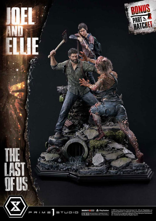 The Last of Us Part I Ultimate Premium Masterline Series Statue Joel & Ellie Deluxe Bonus Version (The Last of Us Part I) 73 cm - Preorder - ETA: 20.01.2026