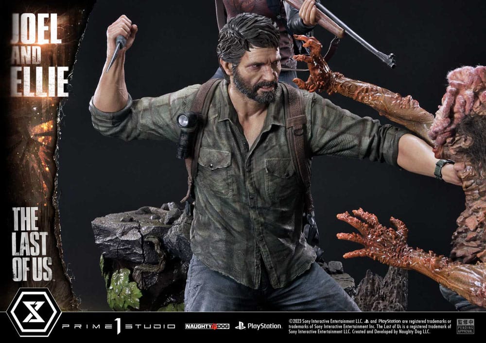 The Last of Us Part I Ultimate Premium Masterline Series Statue Joel & Ellie Deluxe Bonus Version (The Last of Us Part I) 73 cm - Preorder - ETA: 20.01.2026