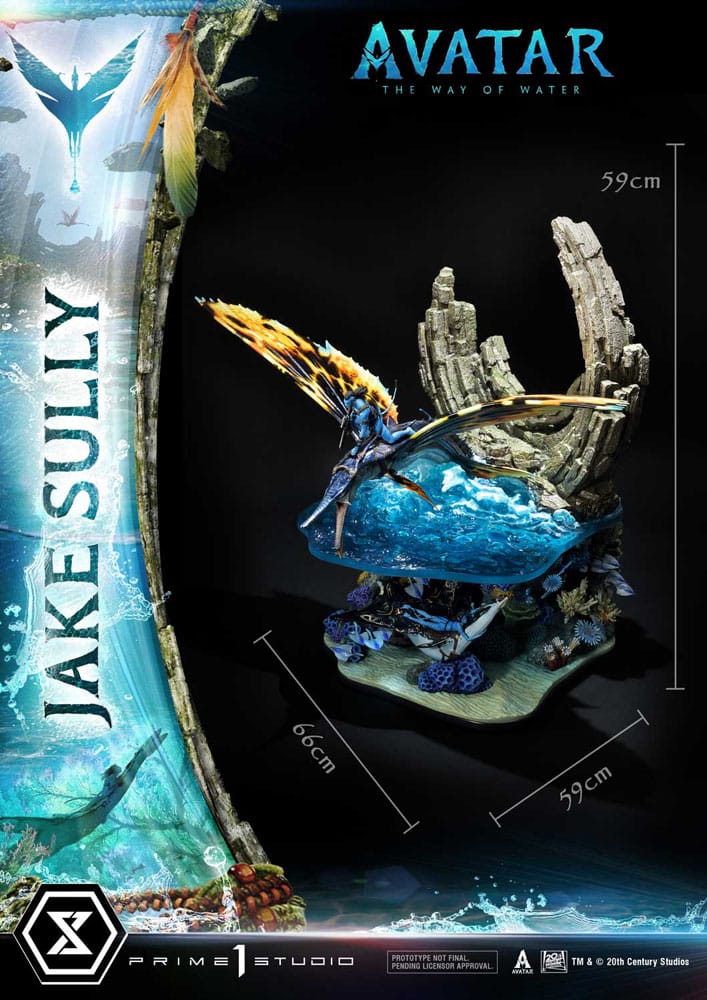Avatar: The Way of Water Statue Jake Sully Bonus Version 59 cm - Versand: 7 Tage nach Bestellung