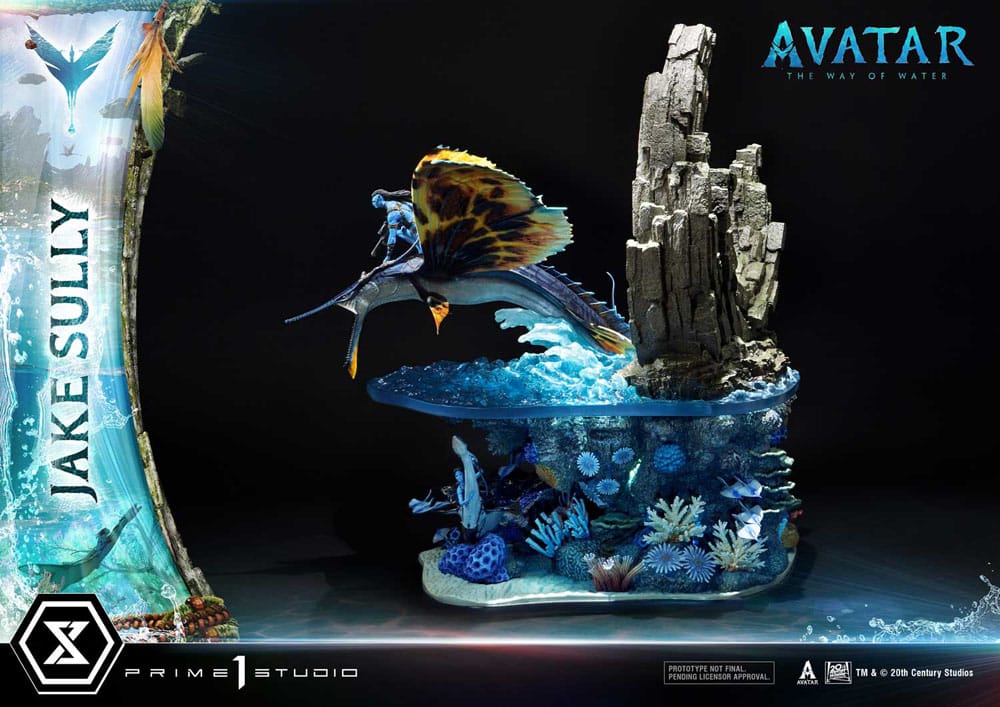 Avatar: The Way of Water Statue Jake Sully Bonus Version 59 cm - Versand: 7 Tage nach Bestellung