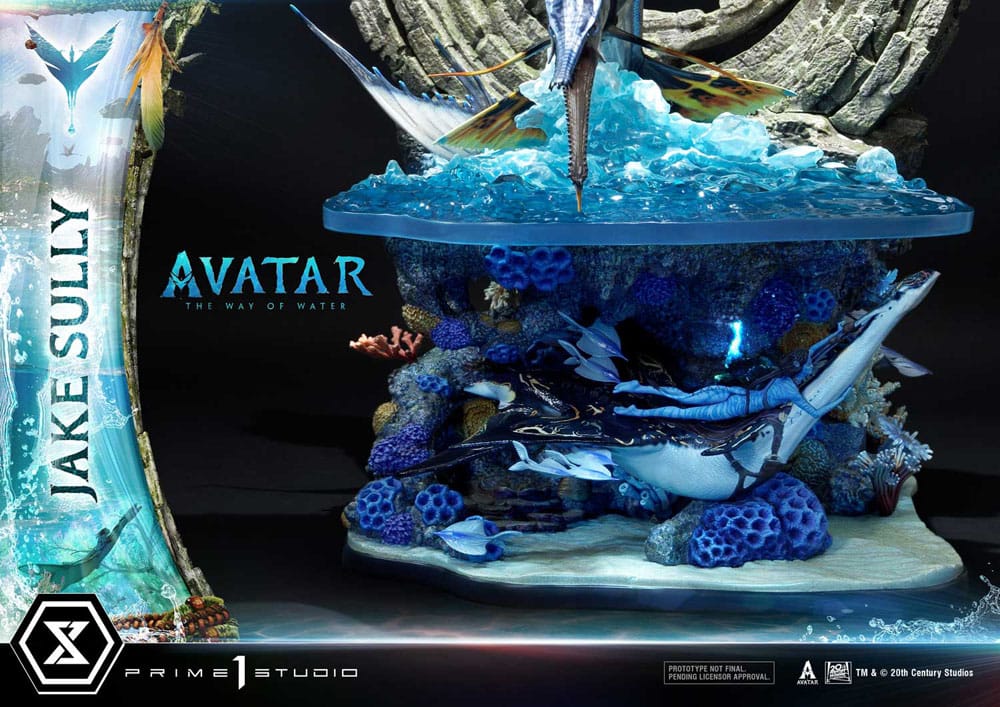 Avatar: The Way of Water Statue Jake Sully Bonus Version 59 cm - Versand: 7 Tage nach Bestellung