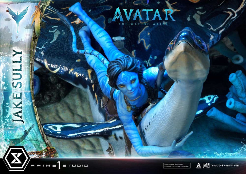 Avatar: The Way of Water Statue Jake Sully Bonus Version 59 cm - Versand: 7 Tage nach Bestellung