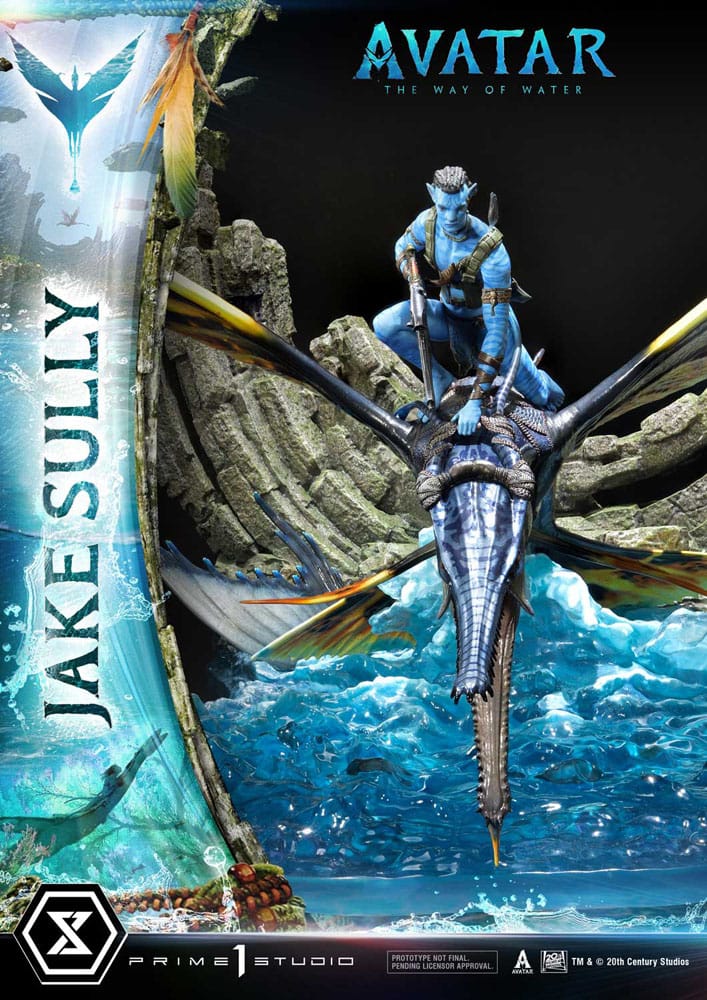 Avatar: The Way of Water Statue Jake Sully Bonus Version 59 cm - Versand: 7 Tage nach Bestellung
