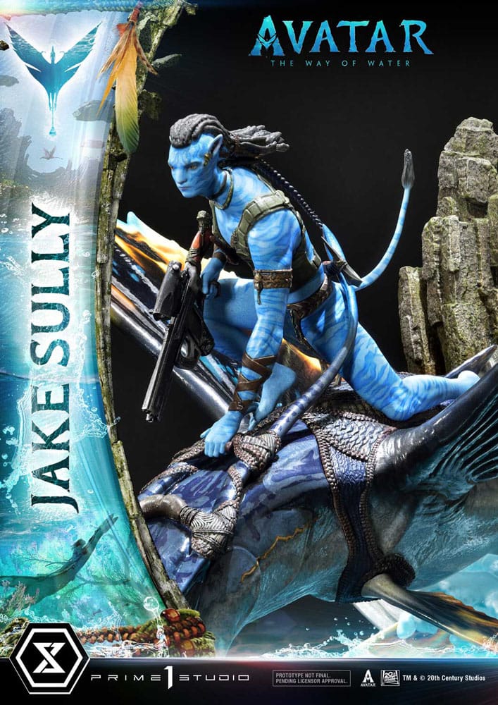 Avatar: The Way of Water Statue Jake Sully Bonus Version 59 cm - Versand: 7 Tage nach Bestellung