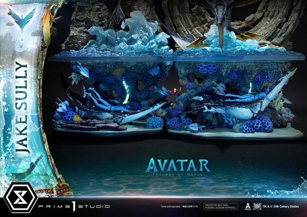 Avatar: The Way of Water Statue Jake Sully Bonus Version 59 cm - Versand: 7 Tage nach Bestellung