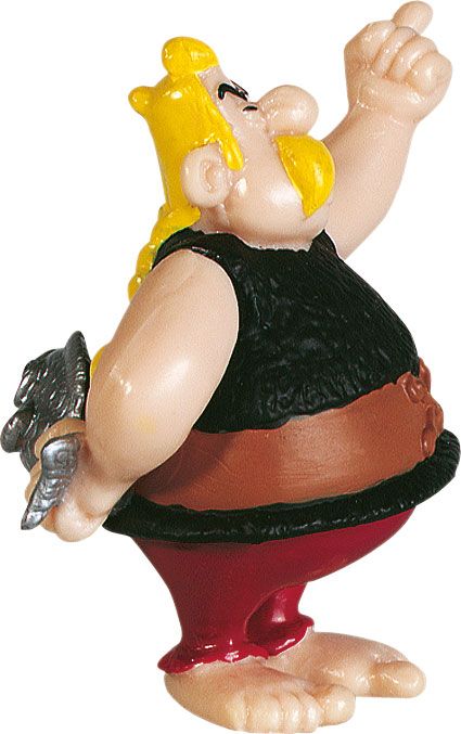 Asterix Figur Verleihnix der Fischhändler 6 cm - Versand: 7 Tage nach Bestellung