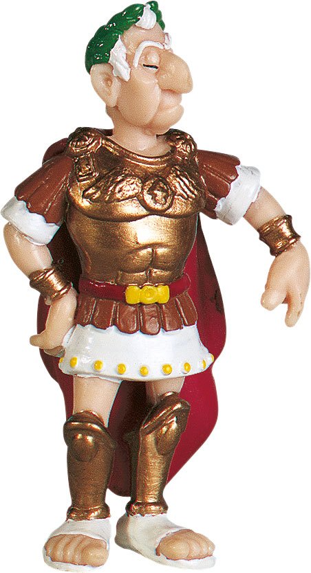 Asterix Figur Cäsar 8 cm - Versand: 7 Tage nach Bestellung