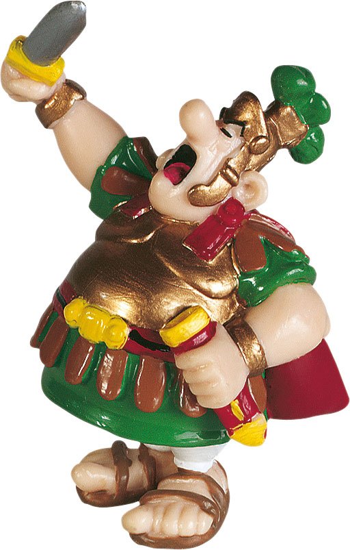 Asterix Figur Zenturio mit Schwert 8 cm - Versand: 7 Tage nach Bestellung