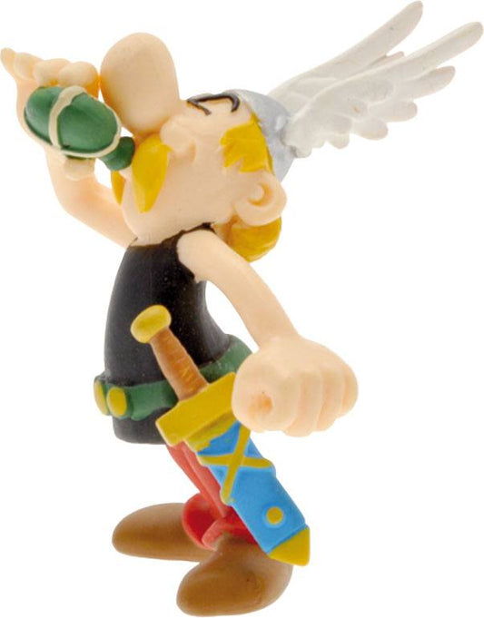Asterix Figur Asterix mit Zaubertrank 6 cm - Versand: 7 Tage nach Bestellung