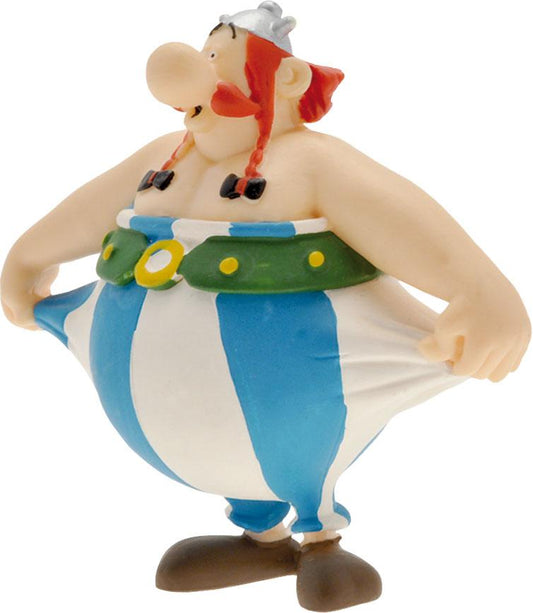 Asterix Figur Obelix mit leeren Hosentaschen 8 cm - Versand: 7 Tage nach Bestellung