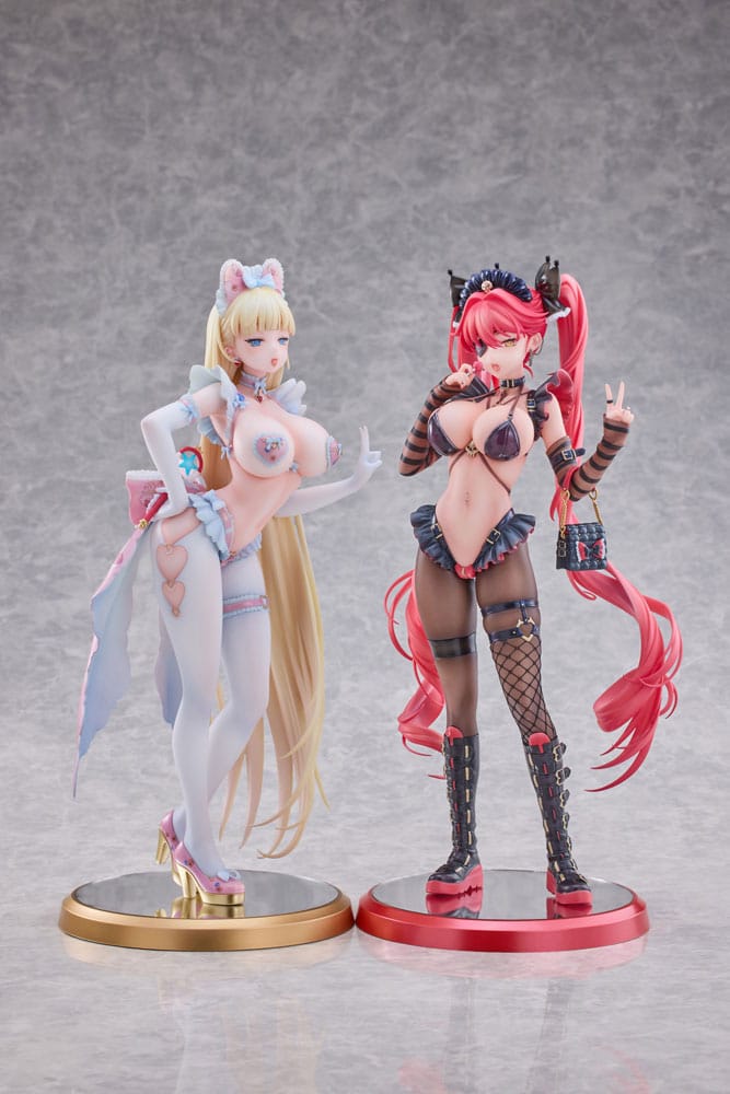 Original Character PVC Statuen 1/5 Stella & Sadie Illustrated by Mendokusai 31 cm  - Versand: 7 Tage nach Bestellung