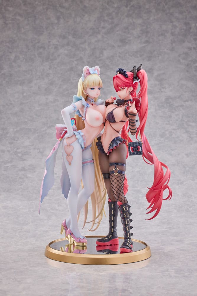 Original Character PVC Statuen 1/5 Stella & Sadie Illustrated by Mendokusai 31 cm  - Versand: 7 Tage nach Bestellung