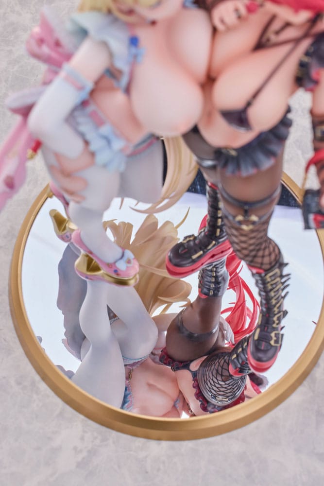 Original Character PVC Statuen 1/5 Stella & Sadie Illustrated by Mendokusai 31 cm  - Versand: 7 Tage nach Bestellung