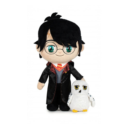 Harry Potter Plüschfigur Harry mit Hedwig 29 cm - Versand: 5-7 Tage nach Bestellung
