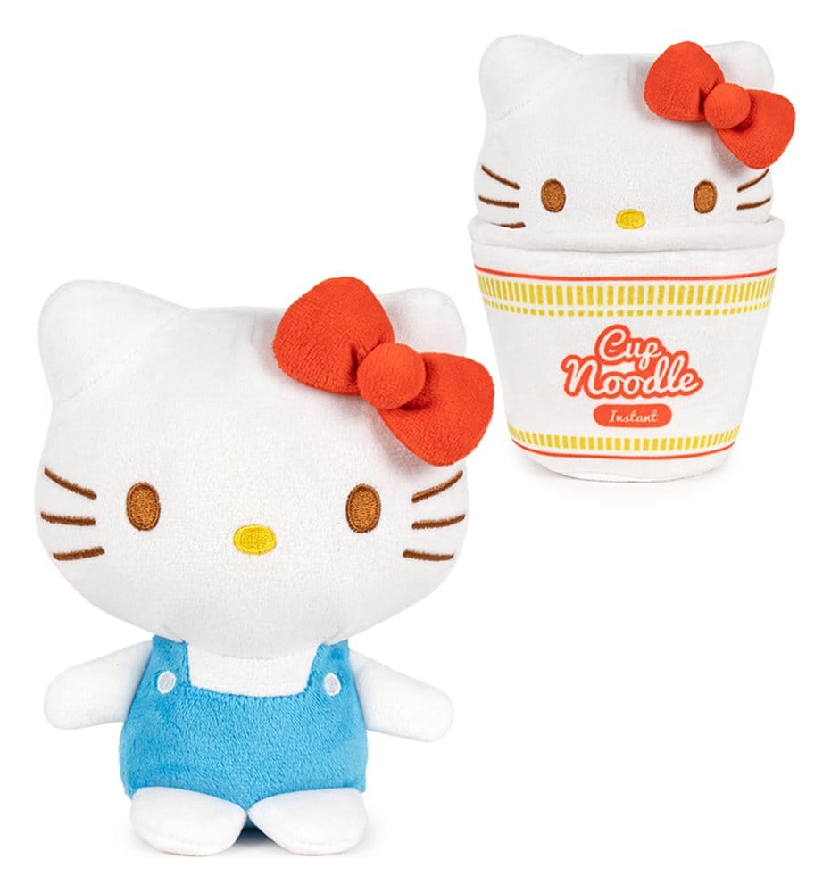 Hello Kitty &amp; Friends Plüschfiguren &nbsp;- Cup Noodles 16 cm Sortiment (24) - Preorder - ETA: 10.09.2026