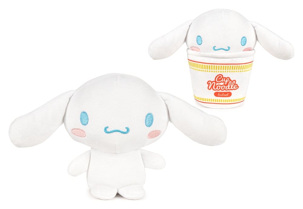 Hello Kitty &amp; Friends Plüschfiguren &nbsp;- Cup Noodles 16 cm Sortiment (24) - Preorder - ETA: 10.09.2026
