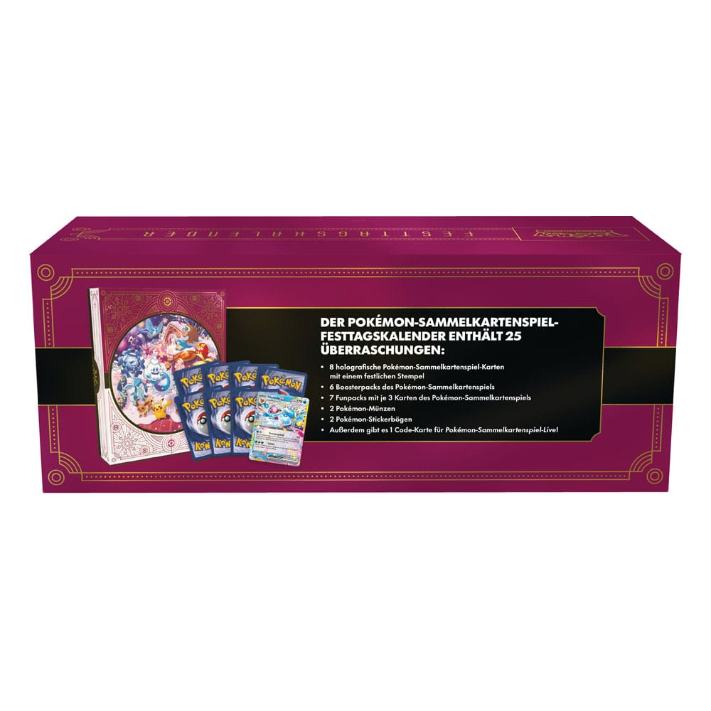 Pokémon TCG Adventskalender 2025 Deutsche Version - beschädigte Verpackung - sofort lieferbar
