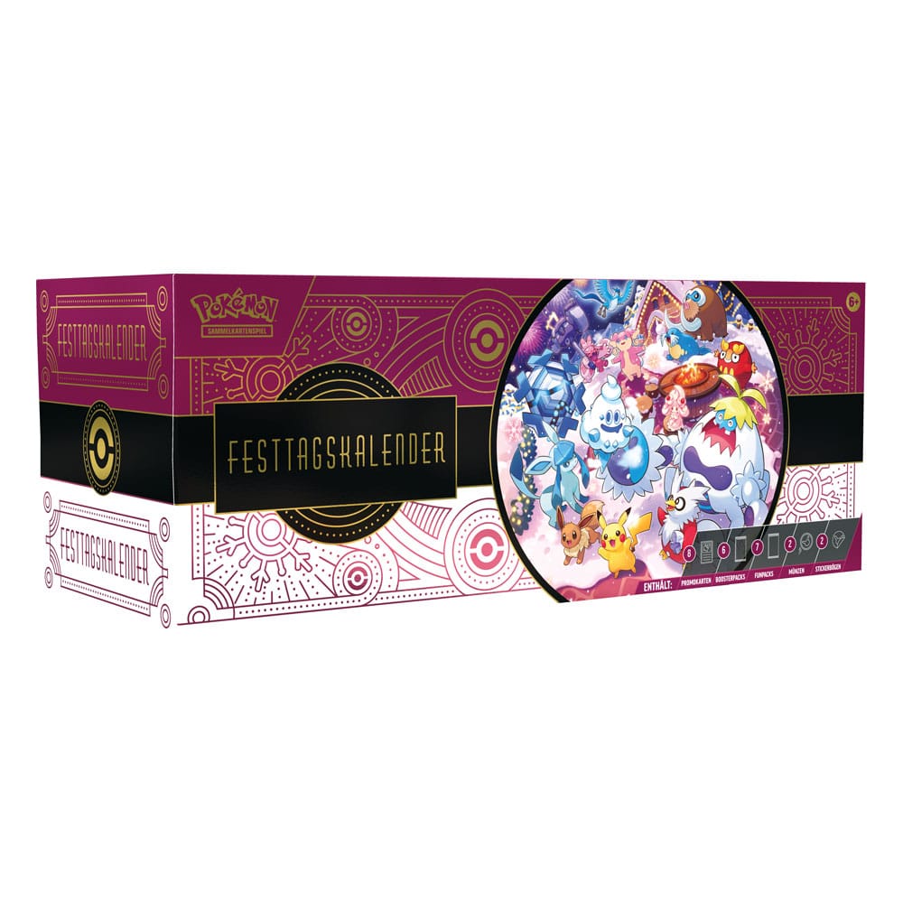 Pokémon TCG Adventskalender 2025 Deutsche Version - beschädigte Verpackung - sofort lieferbar