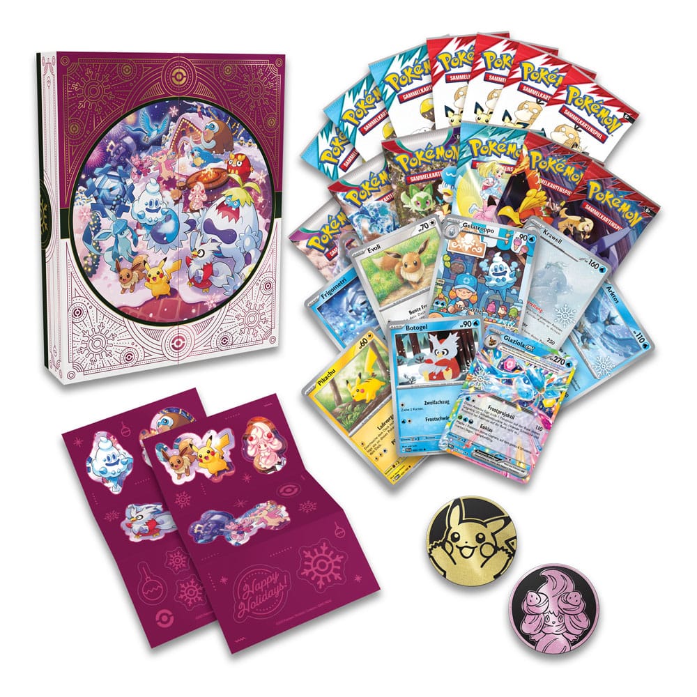 Pokémon TCG Adventskalender 2025 Deutsche Version - beschädigte Verpackung - sofort lieferbar