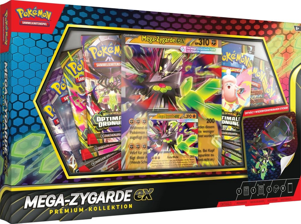 Pokémon TCG Premium-Kollektion Mega-Zygarde EX - Deutsche Version - sofort verfügbar